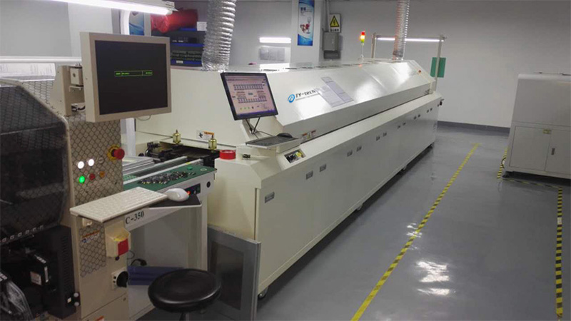 10 Heating Zones Shenzhen SMT Lead Free Reflow Oven